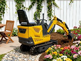 TOVISEN 06Q 小型挖掘机 自家花园使用优势及参数解析