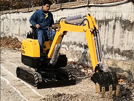 小型挖掘机在城市施工中有什么作用?