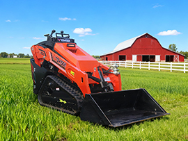 TOVISEN 滑移装载机 V1000：农场作业的 “多功能效率担当”