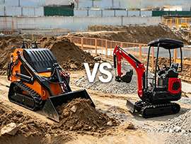 滑移装载机可以替代小型挖掘机吗？2026全面对比分析与选购指南
